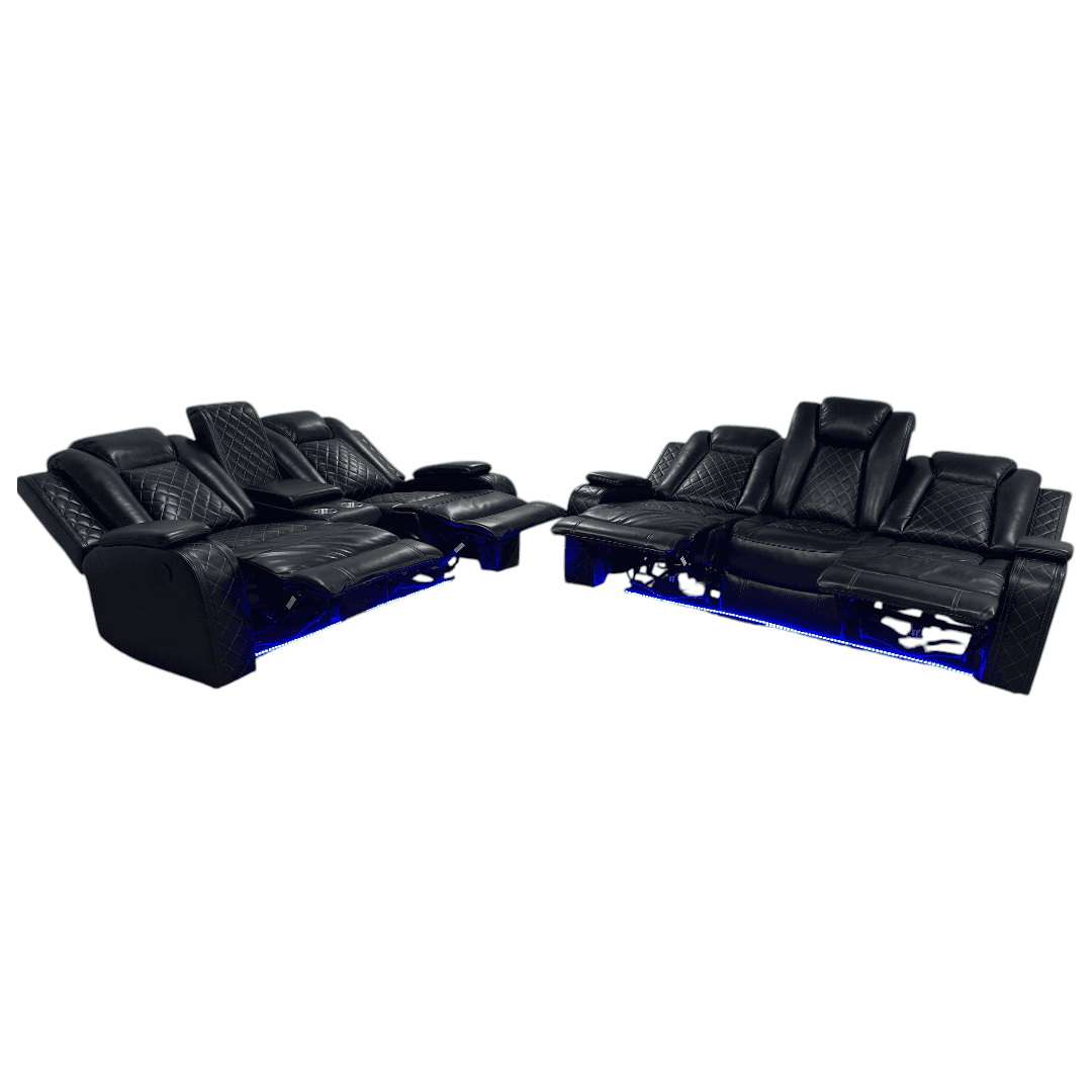 Wrought Studio 2 - Piece Breathing Leather Power Reclining Living Room Set - Thumbnail 27