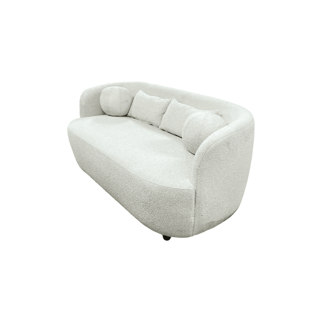 Wade Logan Brinae Wide Boucle Upholstered Loveseat Sofa - Thumbnail 5
