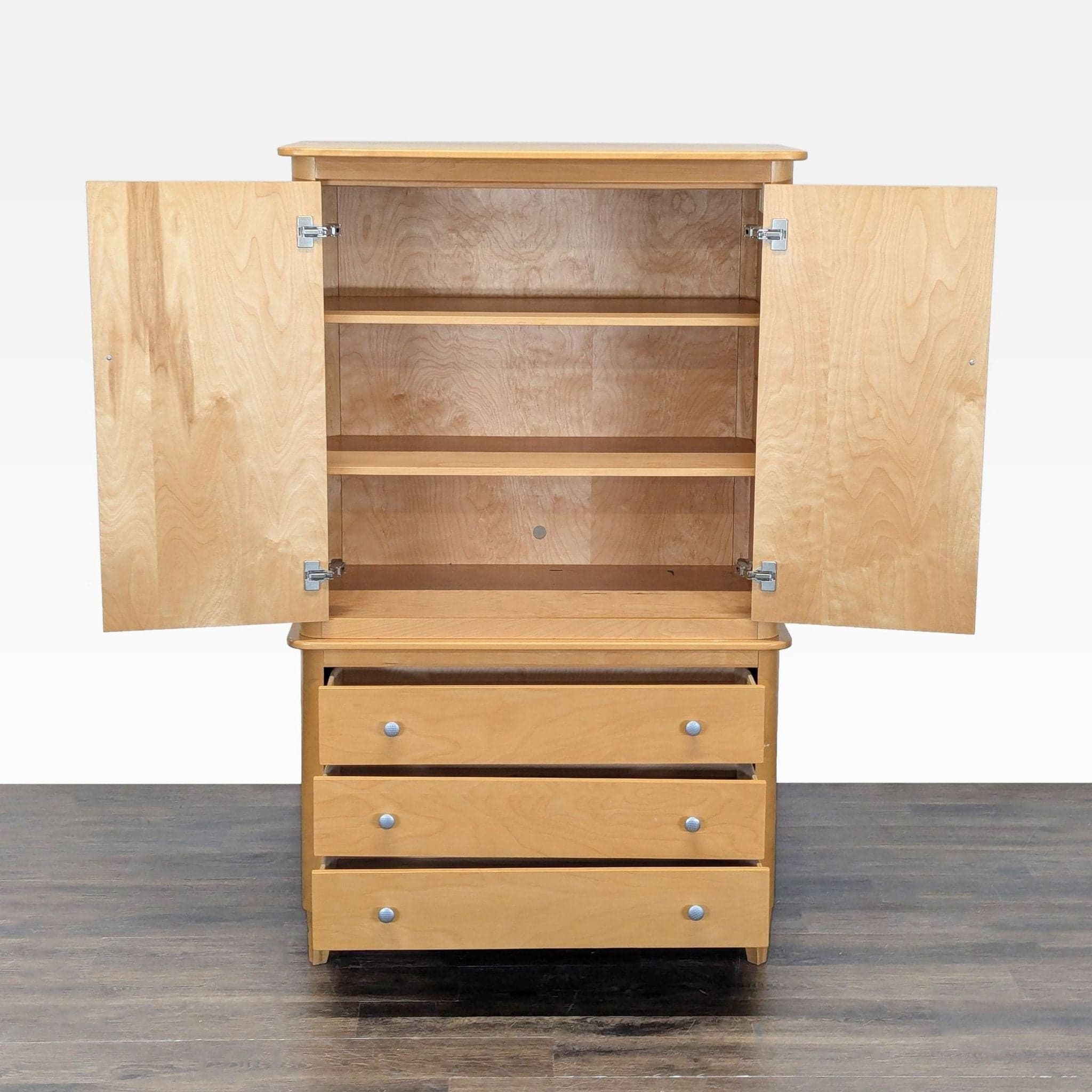 Huppe Three Drawer Hutch & Armoire - Thumbnail 2