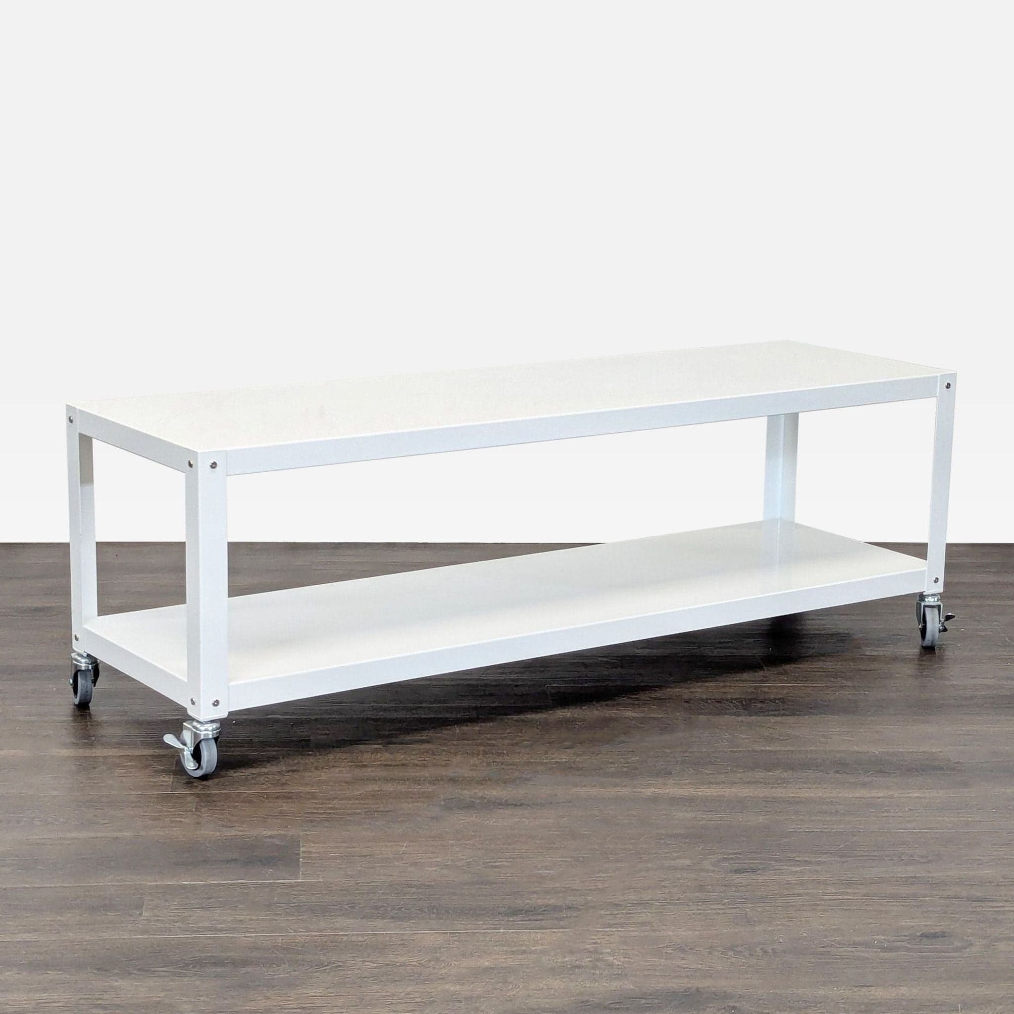 Two Tier Metal Coffee Table - Thumbnail 7