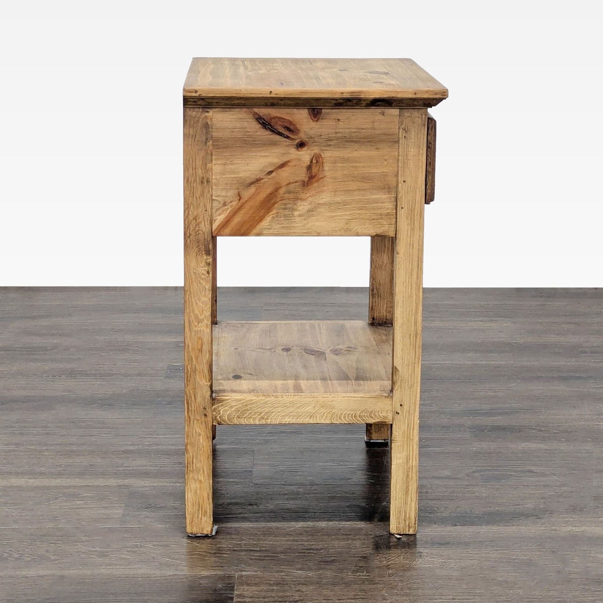 Pottery Barn One Drawer Nightstand with Shelf - Thumbnail 5