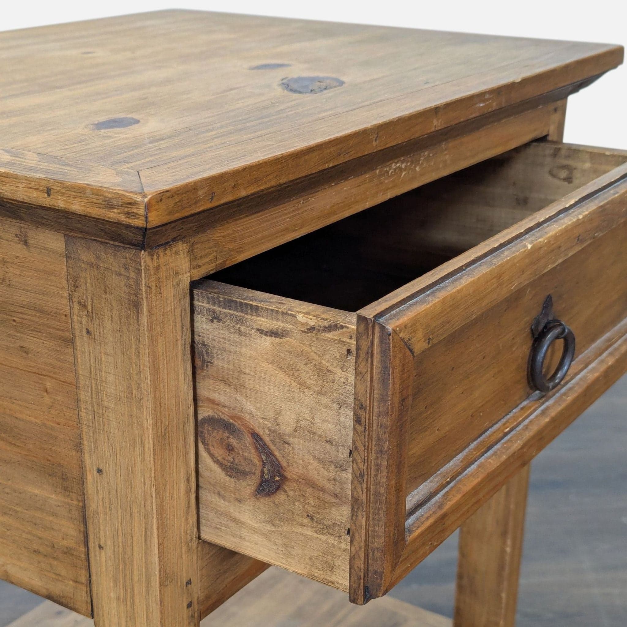 Pottery Barn One Drawer Nightstand with Shelf - Thumbnail 6