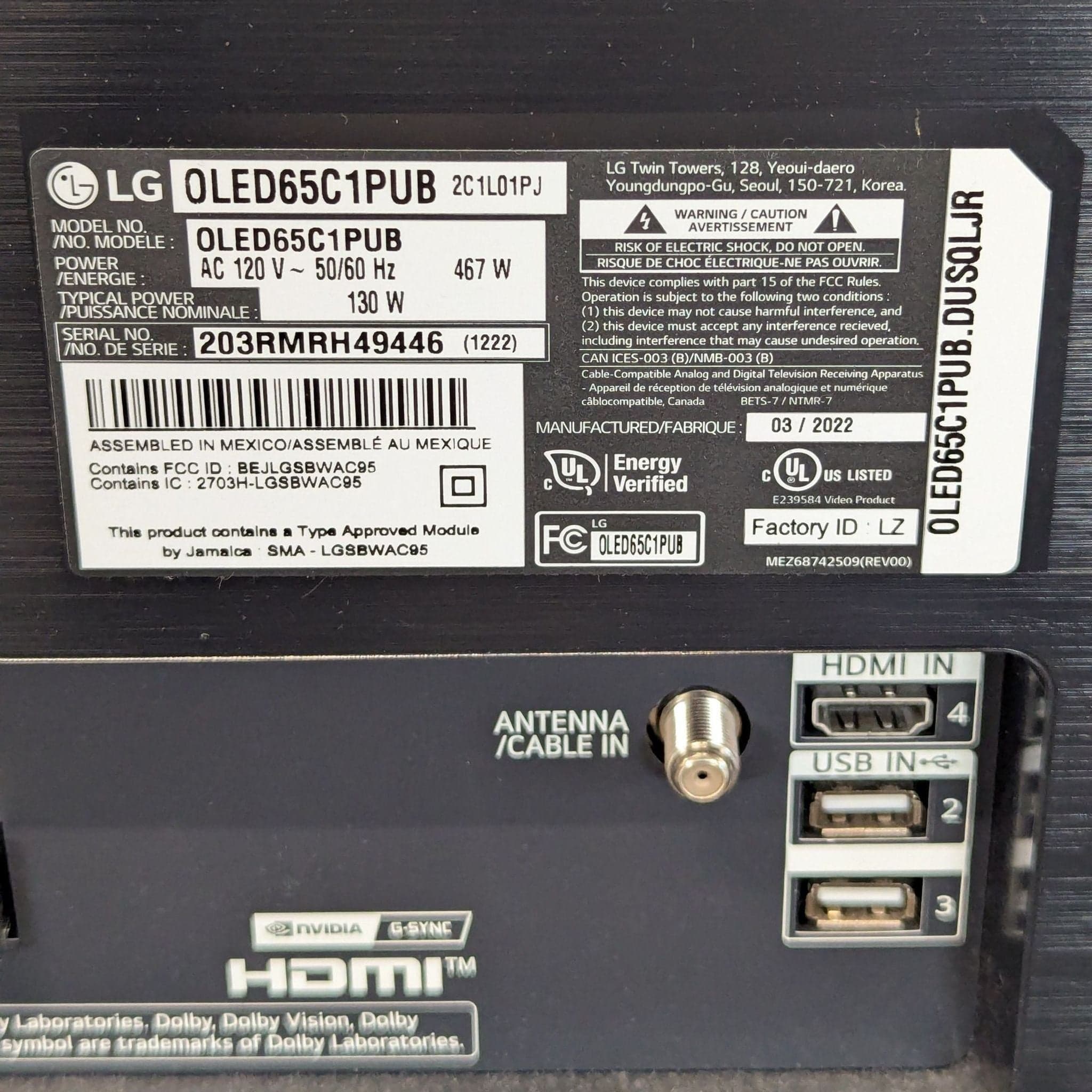 LG 55-Inch Smart TV with Art Frame Mode - Thumbnail 3