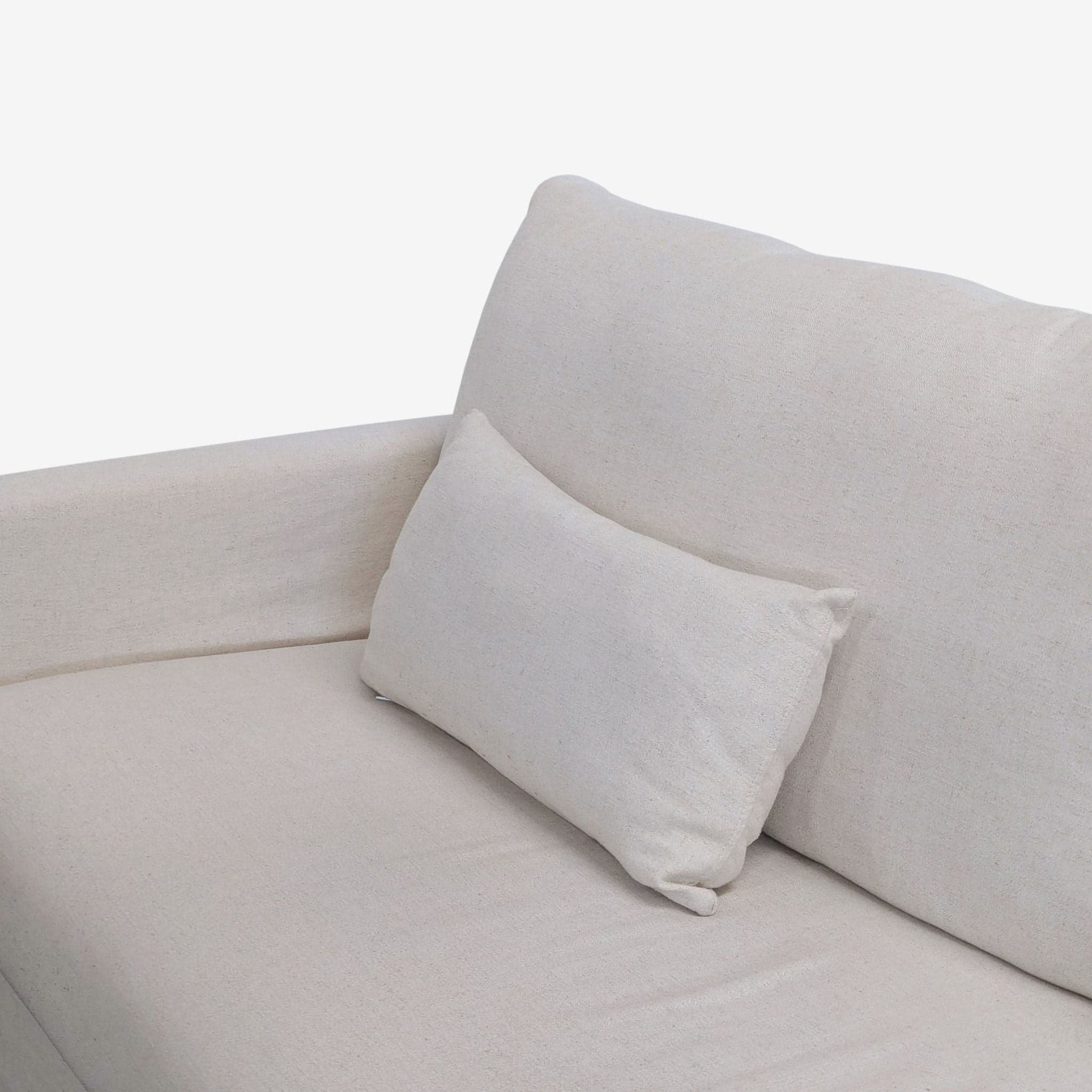 IKEA Hyltarp 3-Seat Sofa in Light Beige with Removable Slipcover - Thumbnail 8