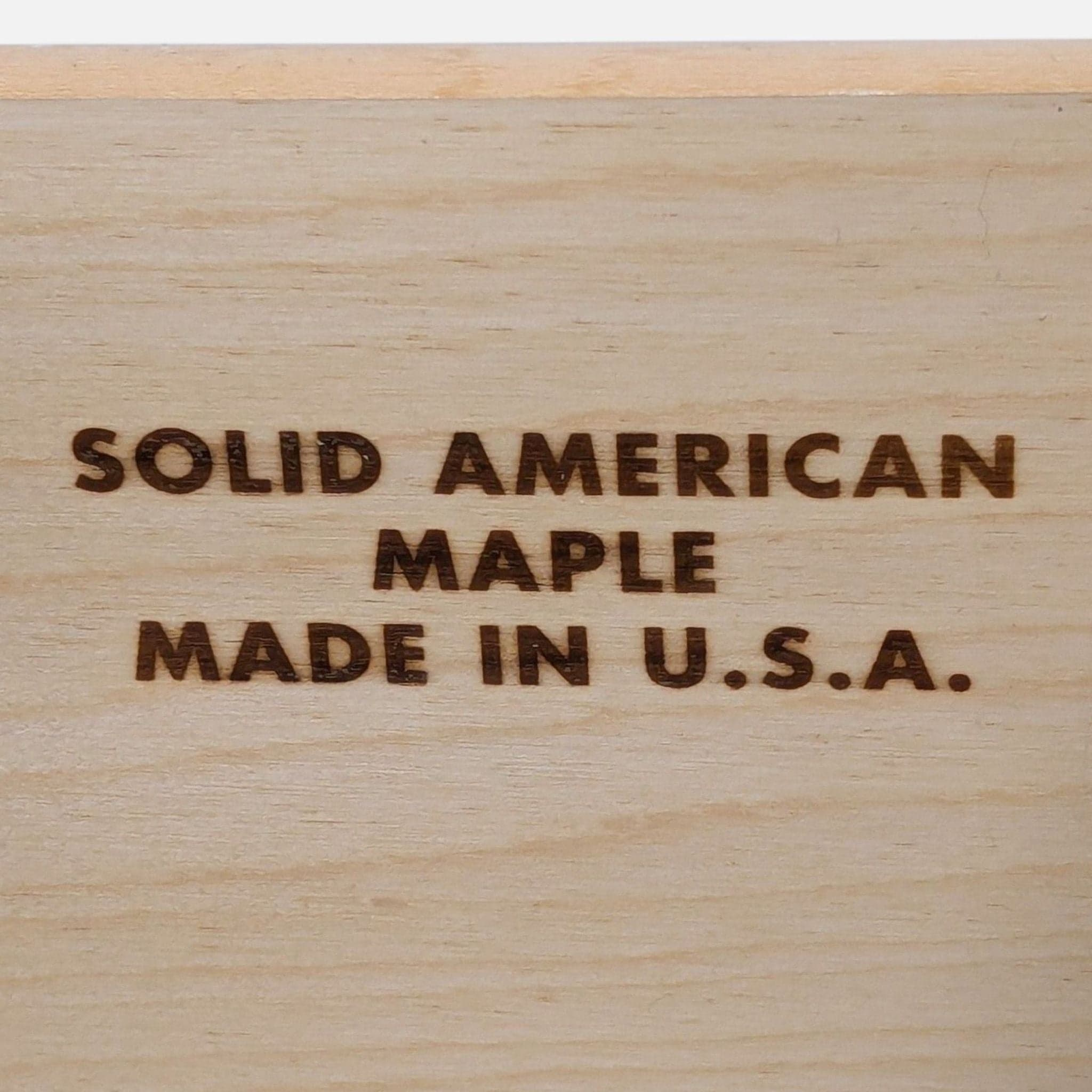 Vaughan-Bassett Solid Maple Wood Dresser - Thumbnail 9