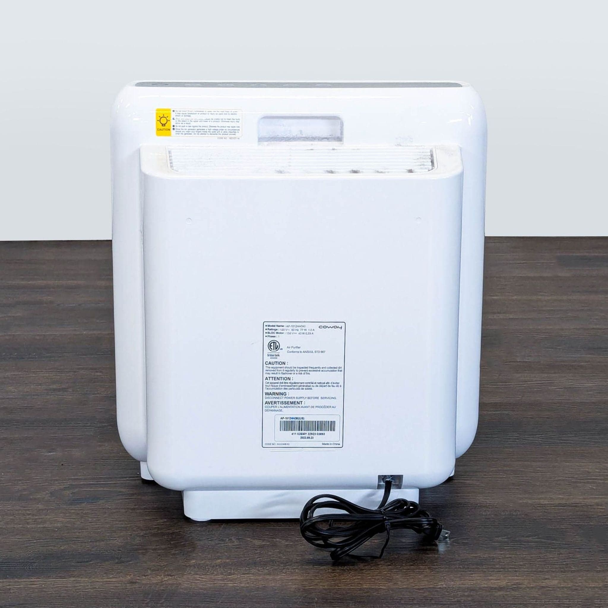 Coway Air Purifier - Compact and Stylish for Clean Indoor Air - Thumbnail 4