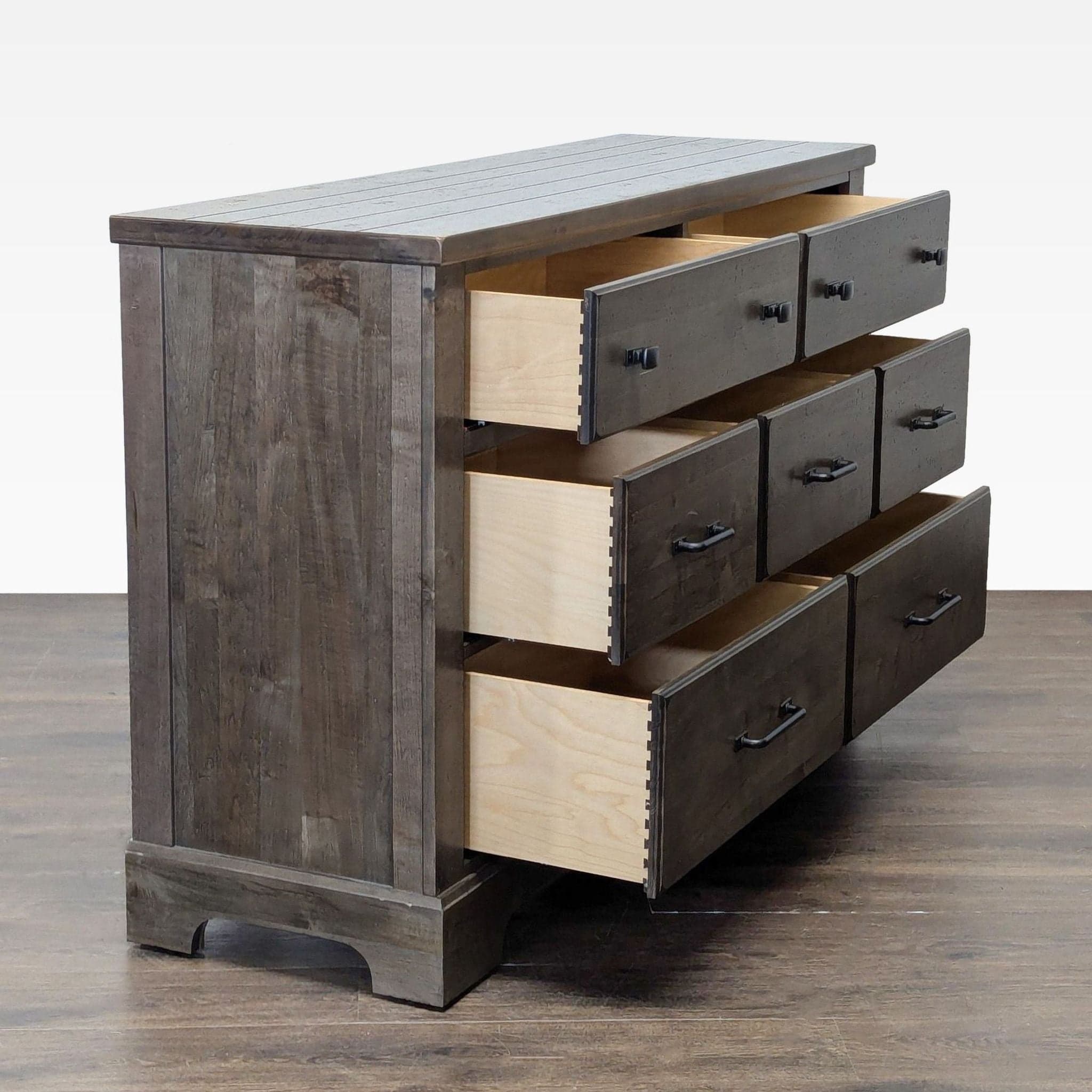 Vaughan-Bassett Solid Maple Wood Dresser - Thumbnail 2