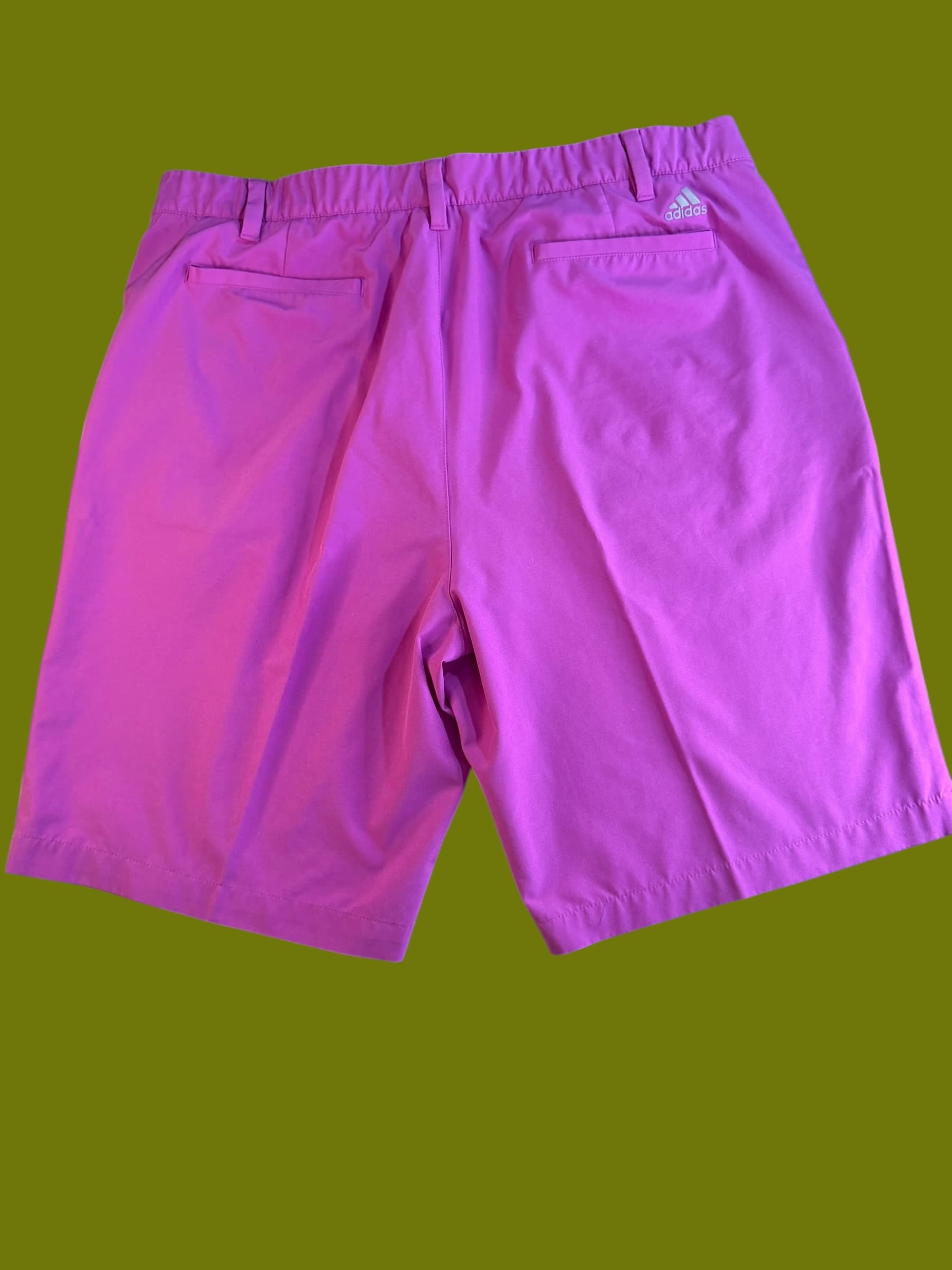 adidas Men's Pink Shorts - Thumbnail 4