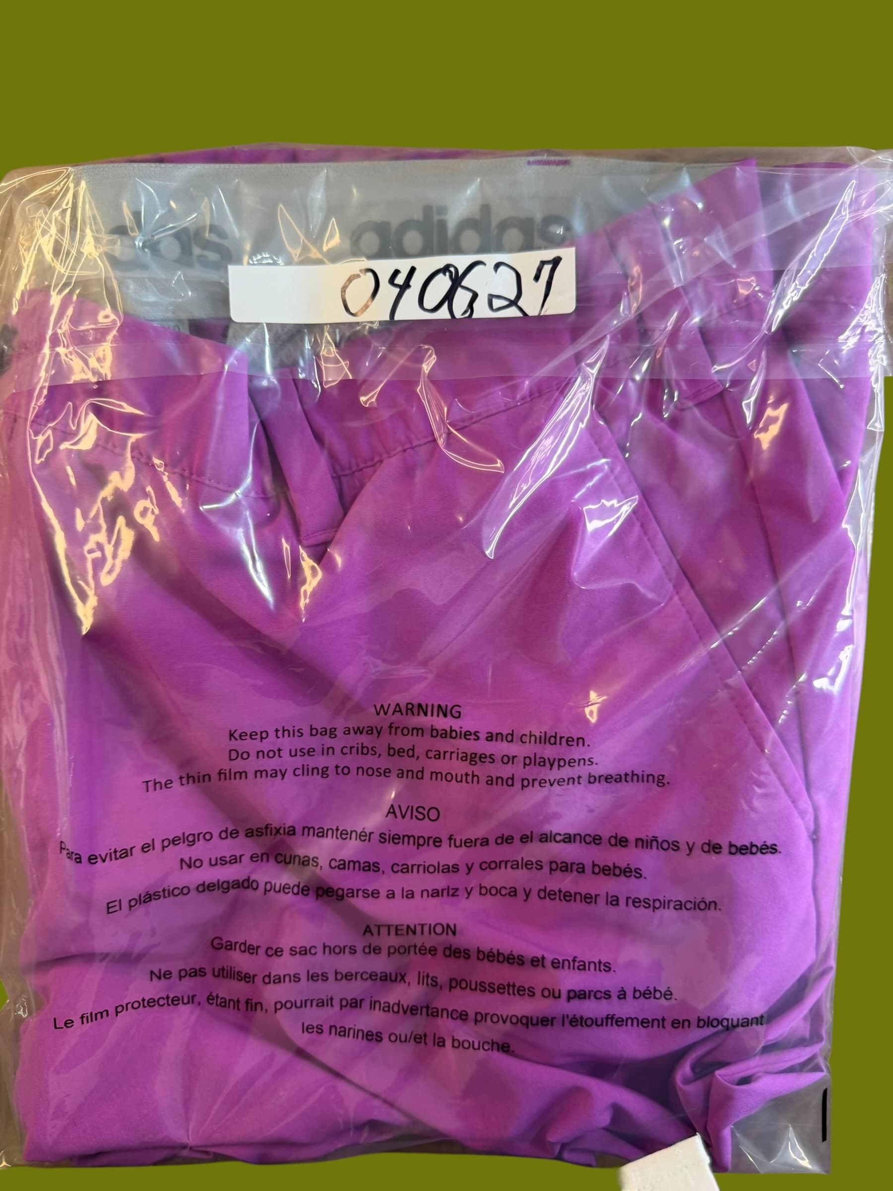 adidas Men's Pink Shorts - Thumbnail 6