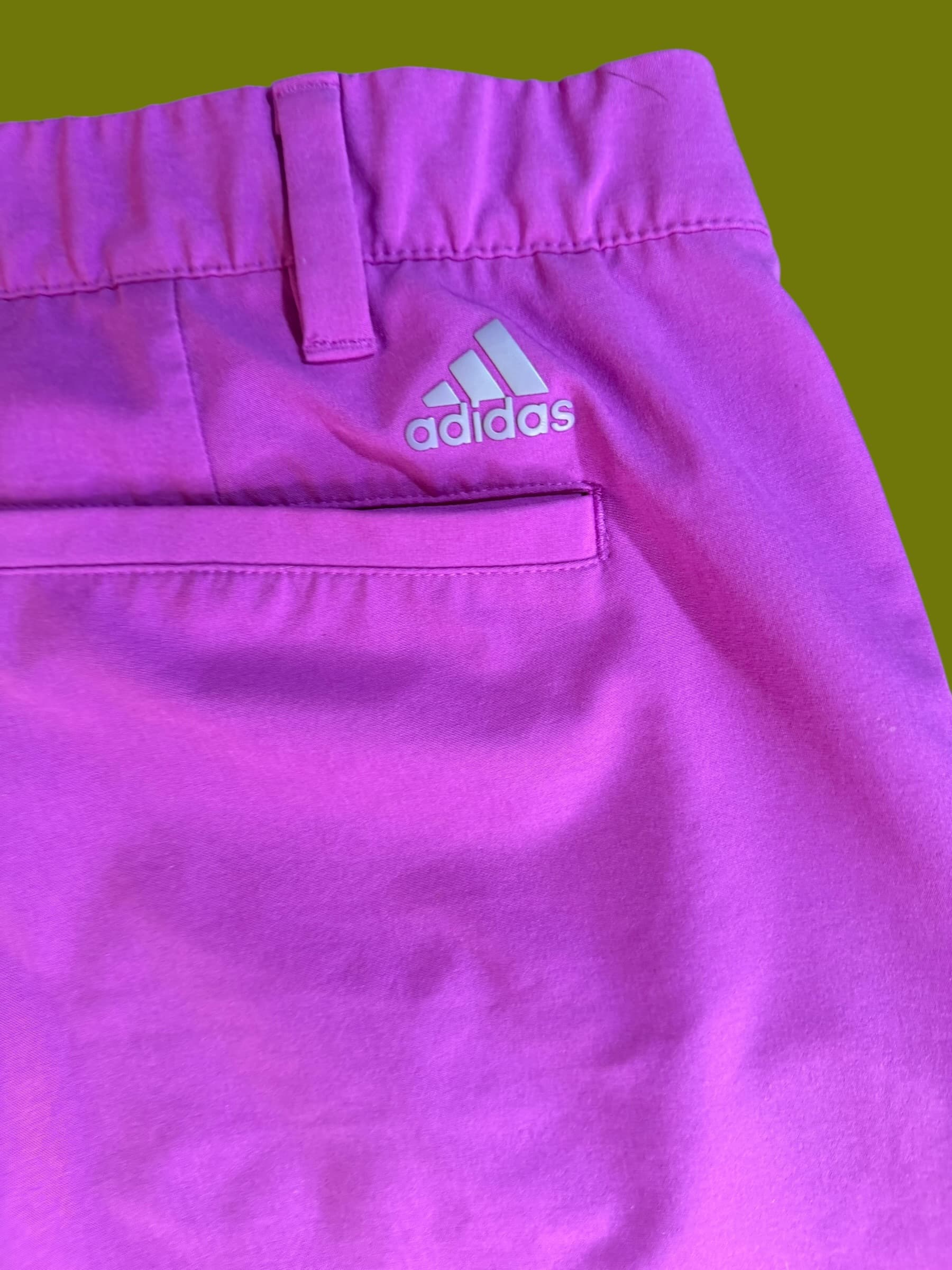 adidas Men's Pink Shorts - Thumbnail 5