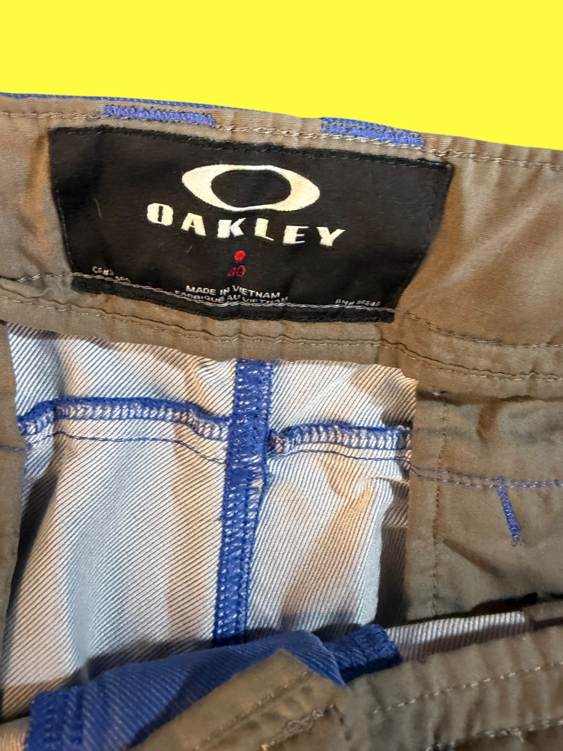Oakley Blue Shorts - Thumbnail 3