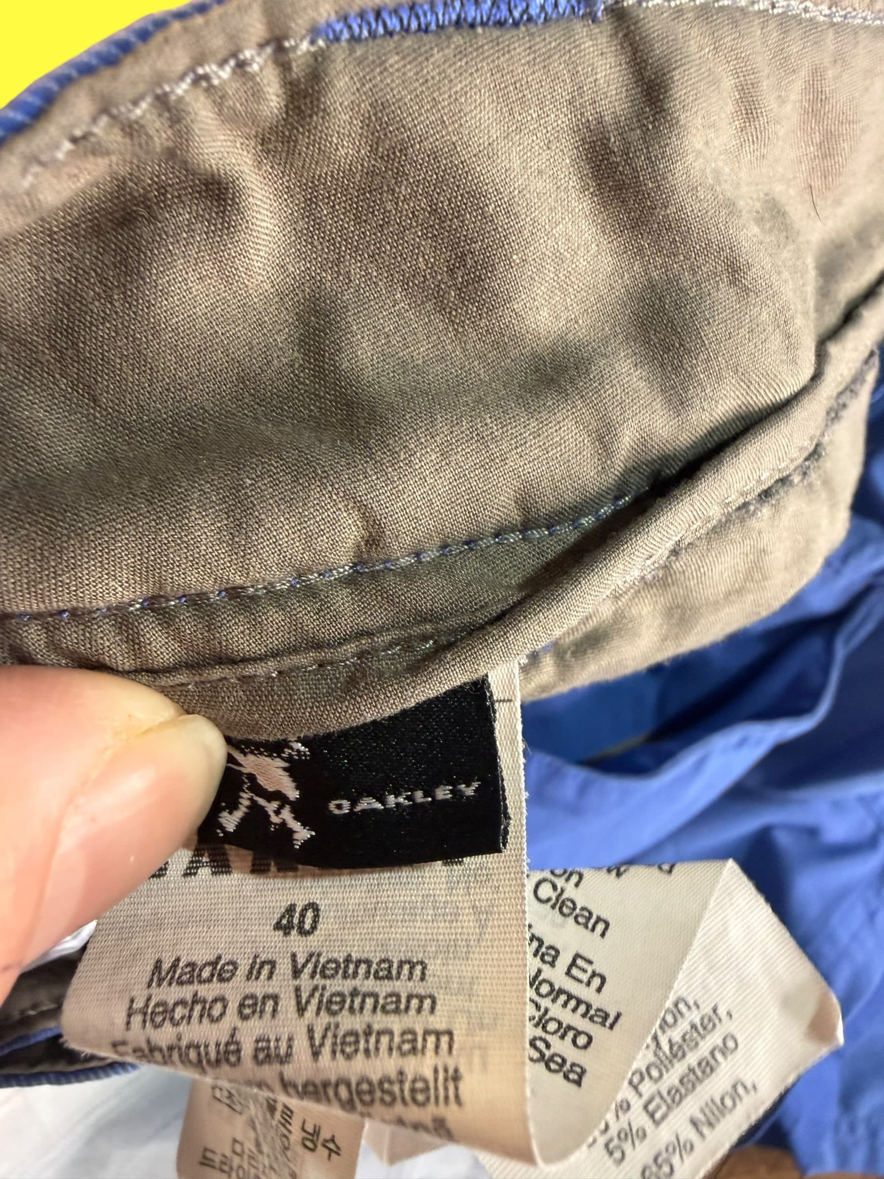 Oakley Blue Shorts - Thumbnail 6