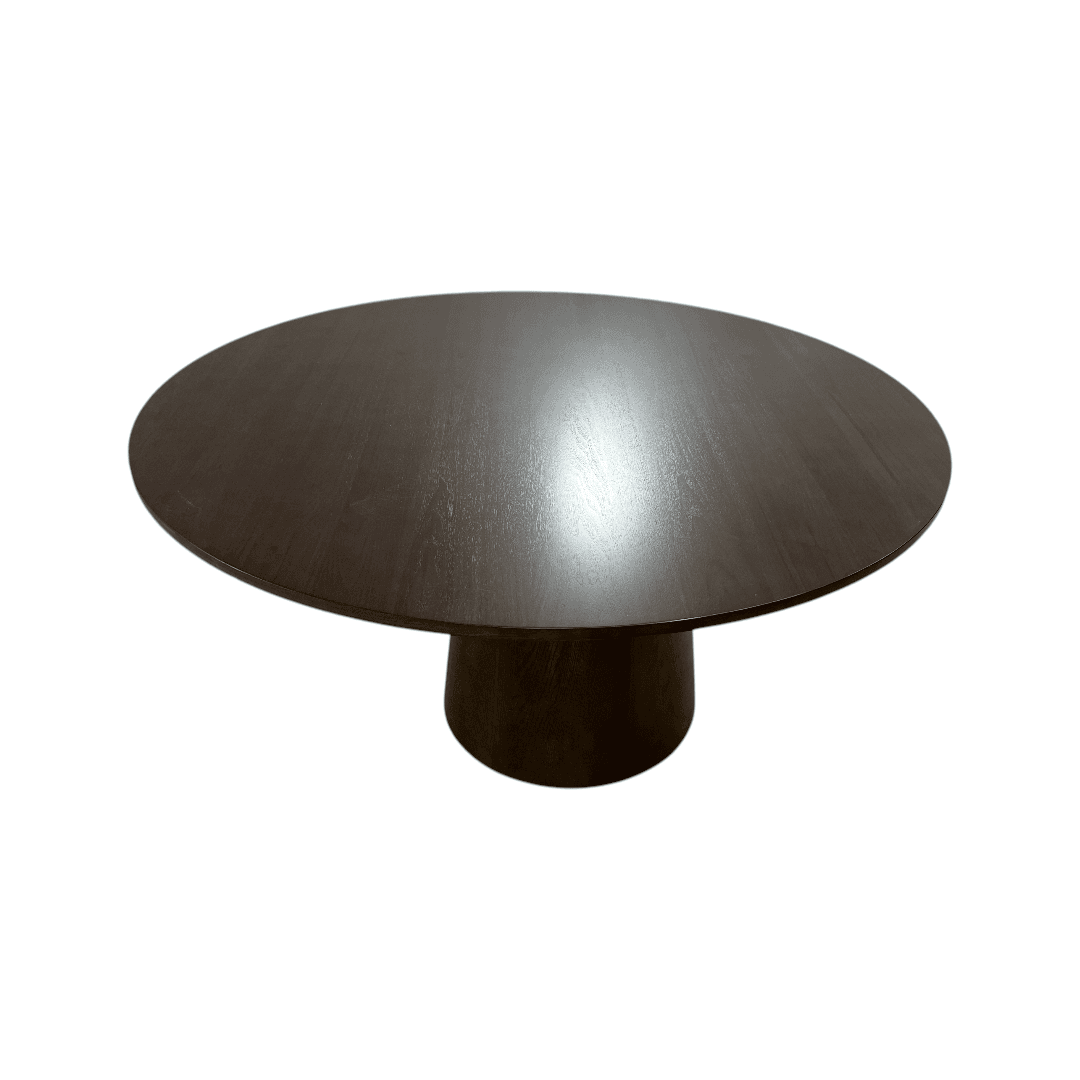 Wade Logan Boudot Round Solid Wood Base Dining Table - Thumbnail 7
