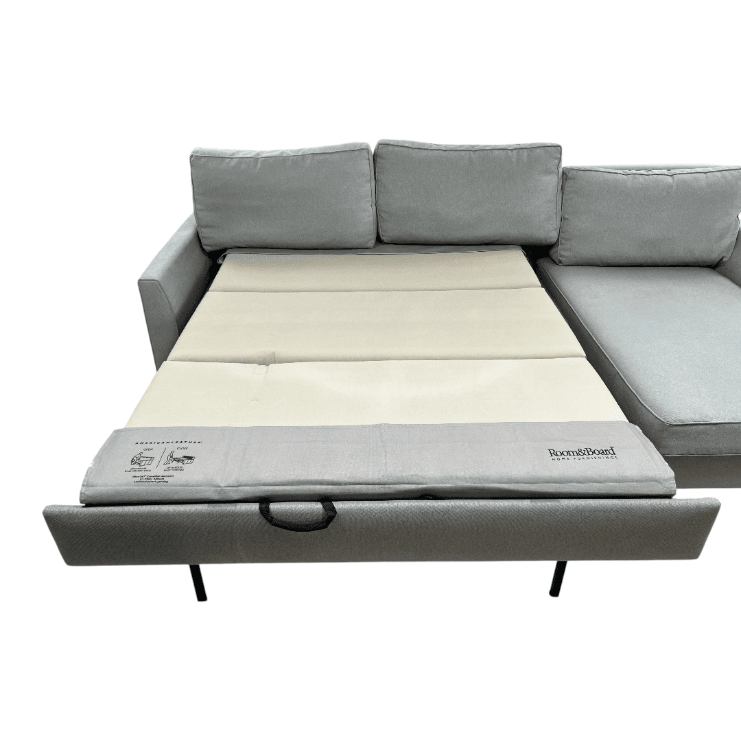 Room and Board Berin Queen Sleeper With Chaise - Thumbnail 16