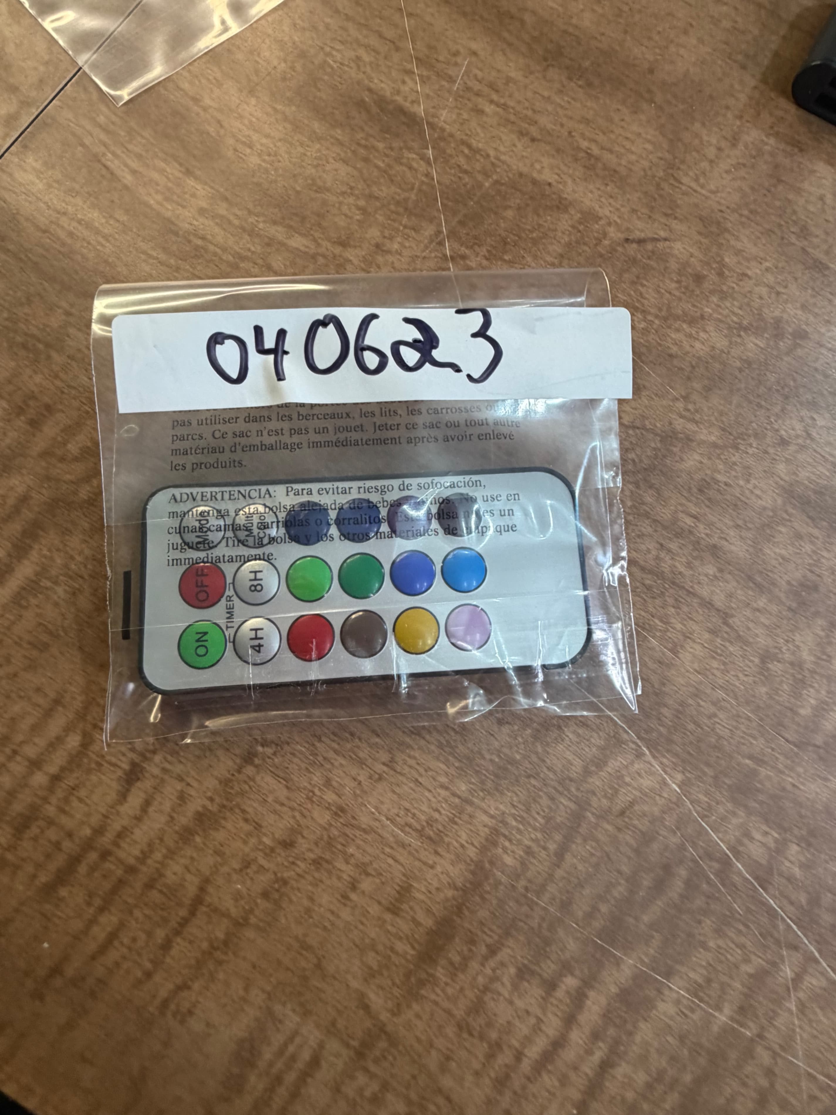 RGB LED Color Changing Remote Control 4H 8H Timer Multi Color Mode CR2025 - Thumbnail 3