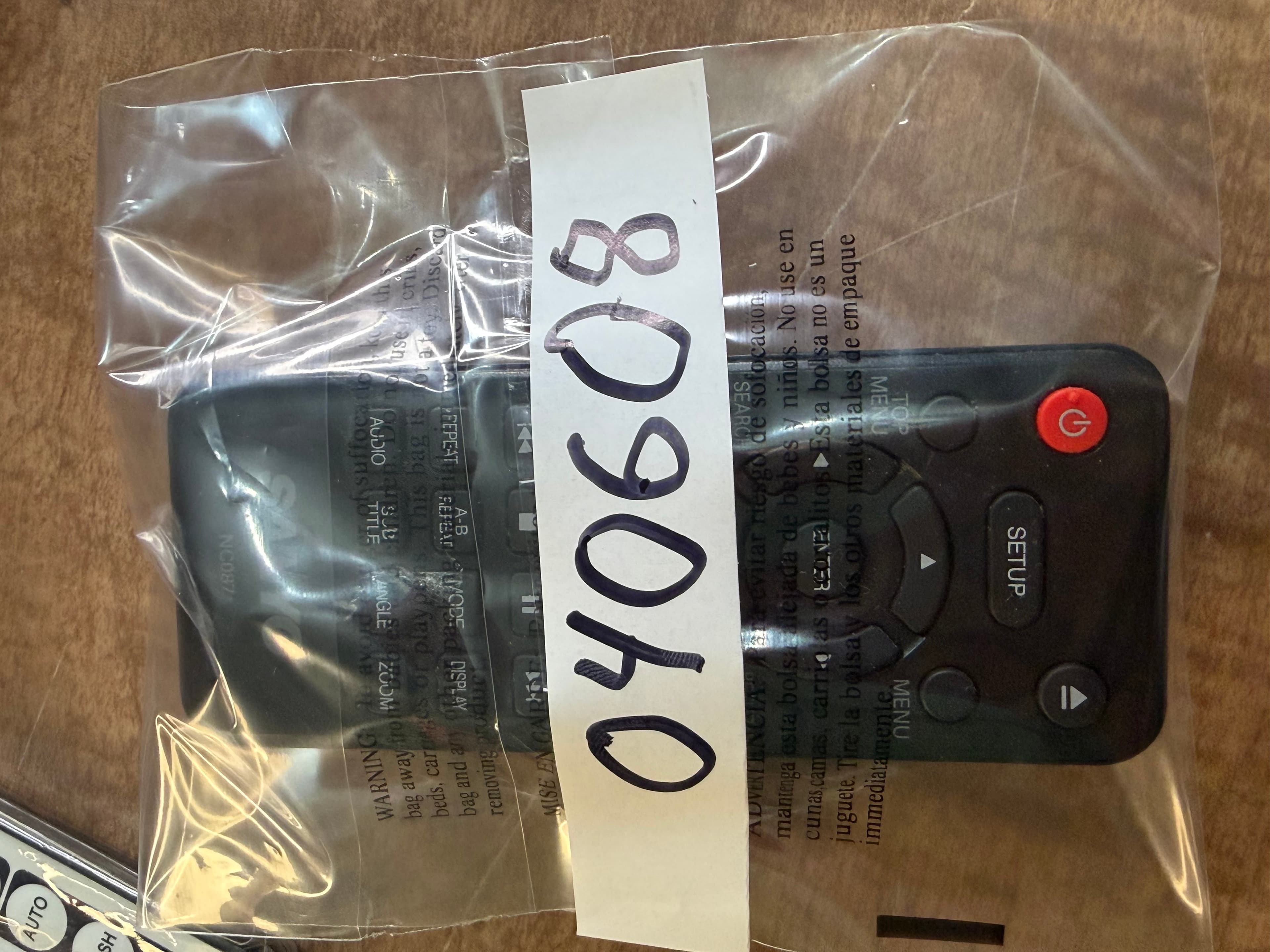 Sanyo NC087 DVD Player Remote Control OEM FWDP105F FWDP175F Genuine Original - Thumbnail 5