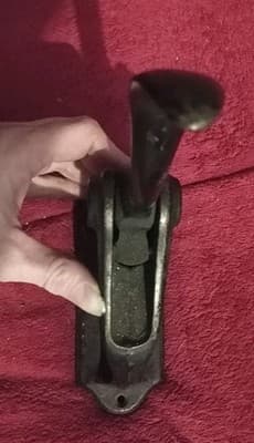 Antique Cast Iron Embossing Seal Press The Eagle Rubber Company Star Design 1929 - Thumbnail 5