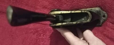 Antique Cast Iron Embossing Seal Press The Golden Laundry Company Colorado 1929 - Thumbnail 4