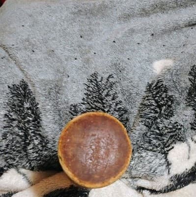 Antique Primitive Wooden Potato Masher 11" Hand Turned Farmhouse Kitchen Tool - Thumbnail 6