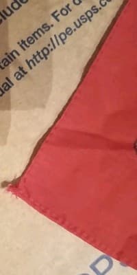 VTG Wamcraft Bandana RN 14193 Rodeo Cowboy Red White Bucking Bronco Made In USA - Thumbnail 7