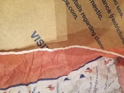 Rare Pair Vint. 1950s Silk Pocket Squares Hand Rolled Edges AS-IS Repair/Study - Thumbnail 8