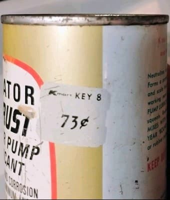 Vintage Kmart Radiator Antirust &Water Pump Lubricant 1960s-1970s - Thumbnail 9