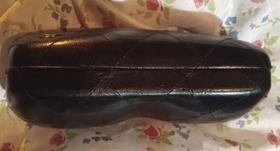 Authentic Vintage CHANEL Quilted Leather Sunglasses Case - Black Matelassé - Thumbnail 3
