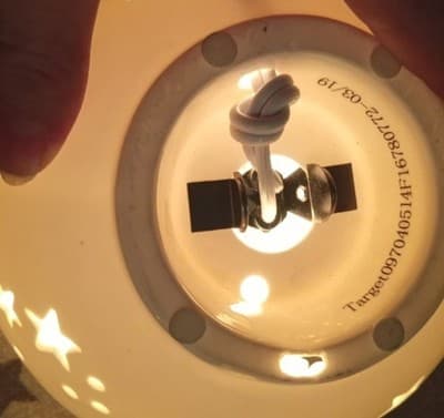 Pillowfort Starry Globe Nightlight - White Ceramic - Stars - Excellent Condition - Thumbnail 5