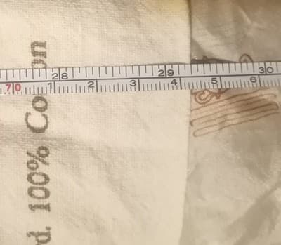 Pristine Vtg Ettrick Valley Abbotsford Tea Towel – Rare Double Selvedge Edges – - Thumbnail 5