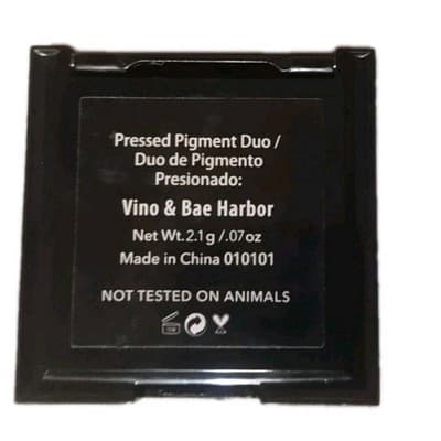 Shaina B. Miami B. Sultry Pressed Pigment Duo – Vino & Bae Harbor - Thumbnail 2