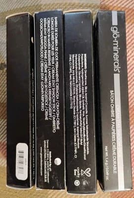 4X glō-minerals Cream Stay Shadow Stick Pitch Cream, Cruelty Free, 1.4g/0.049oz - Thumbnail 3