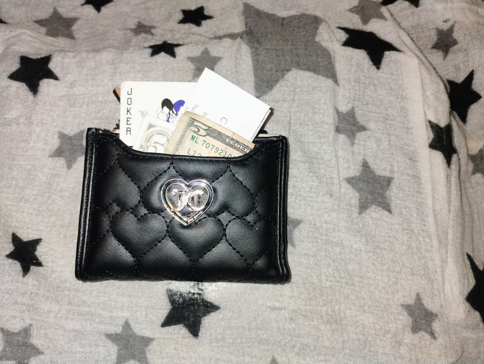 Juicy Couture heart quilted wallet - Thumbnail 11