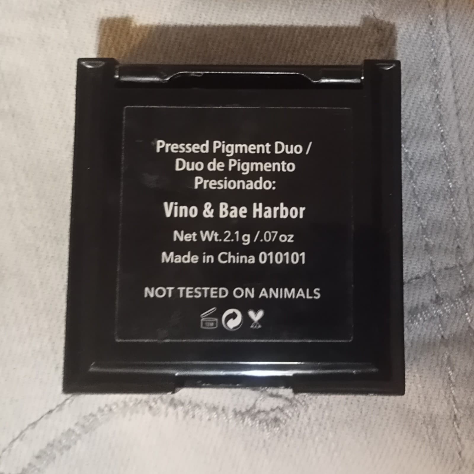 Shaina B. Miami B. Sultry Pressed Pigment Duo – Vino & Bae Harbor - Thumbnail 2