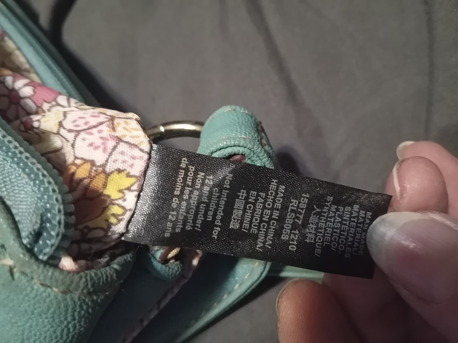 NWOT Relic by Fossil Seafoam Teal Crossbody Bag - Thumbnail 9