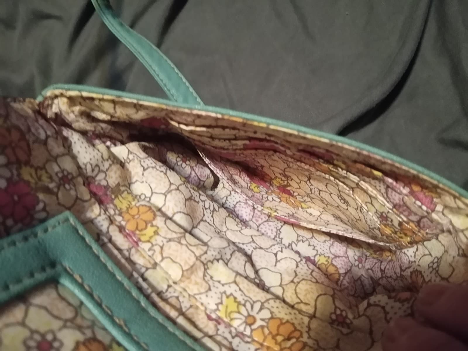 NWOT Relic by Fossil Seafoam Teal Crossbody Bag - Thumbnail 5