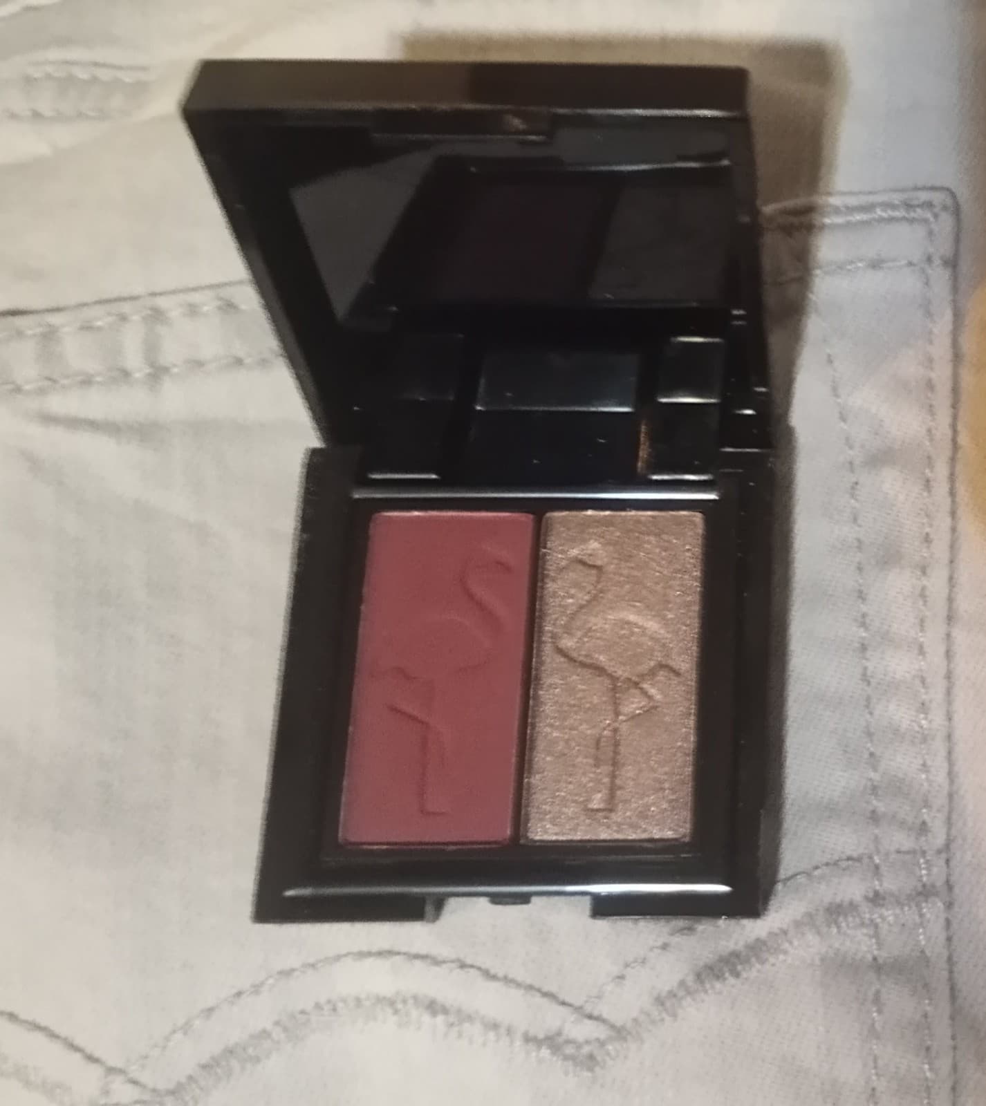 Shaina B. Miami B. Sultry Pressed Pigment Duo – Vino & Bae Harbor - Thumbnail 3