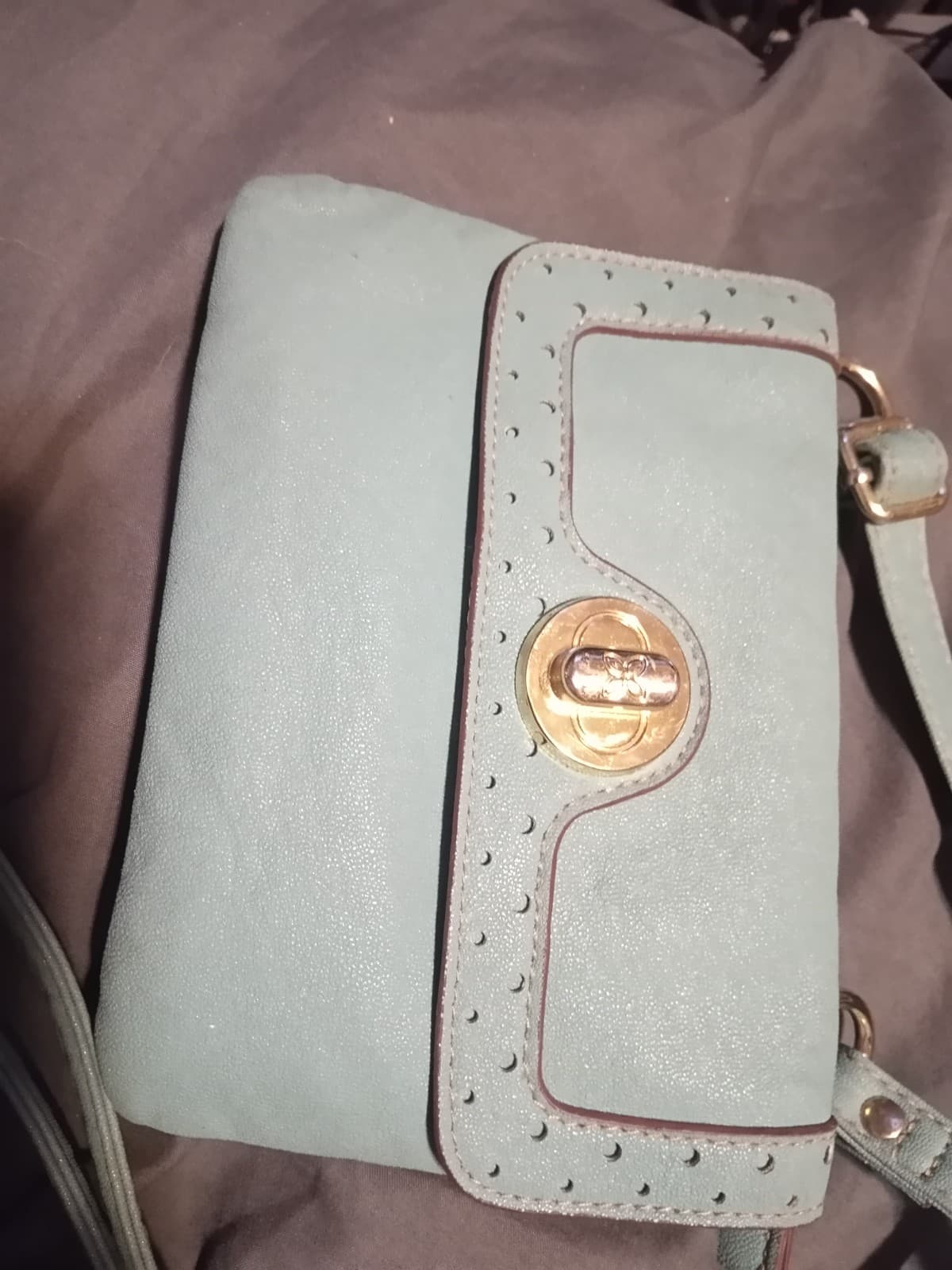 NWOT Relic by Fossil Seafoam Teal Crossbody Bag - Image 1