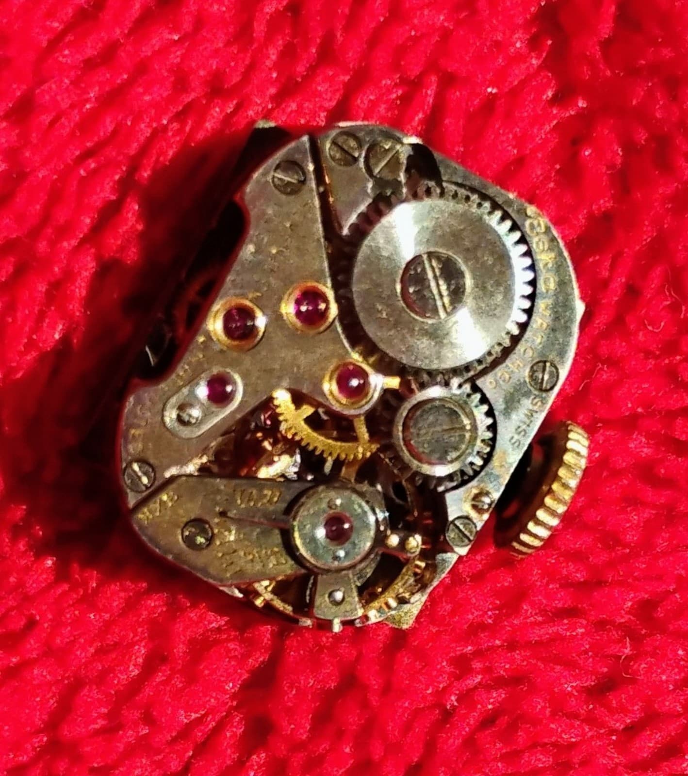 Vintage 20th Century Eska Ladies Watch Movement - Thumbnail 8