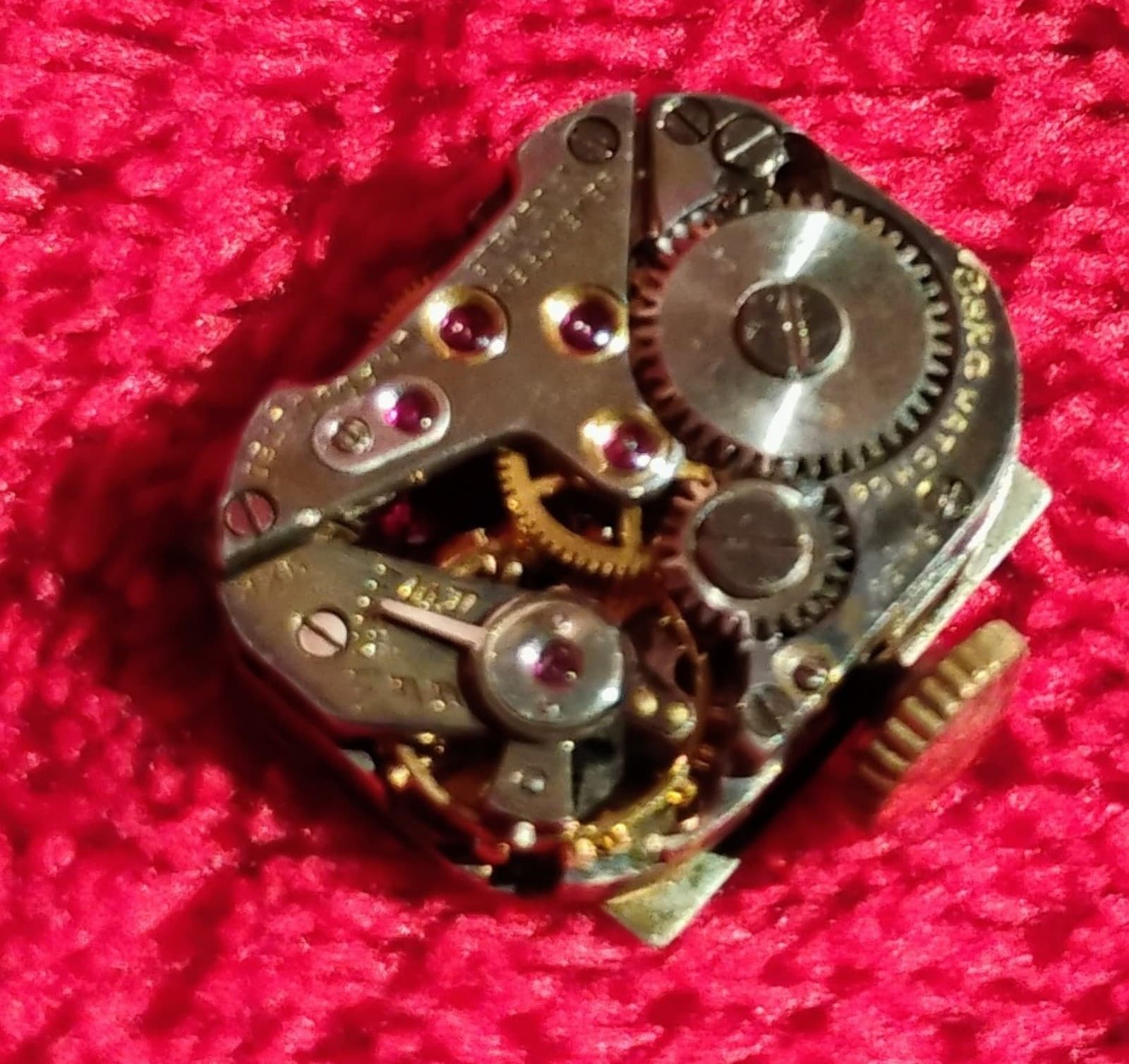 Vintage 20th Century Eska Ladies Watch Movement - Thumbnail 4