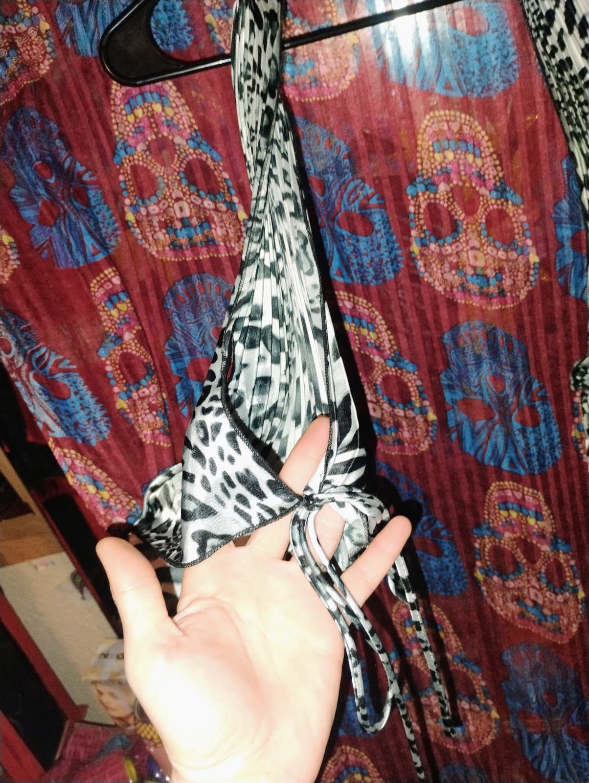 Unsigned Snow Leopard Print Sleeves - Thumbnail 2