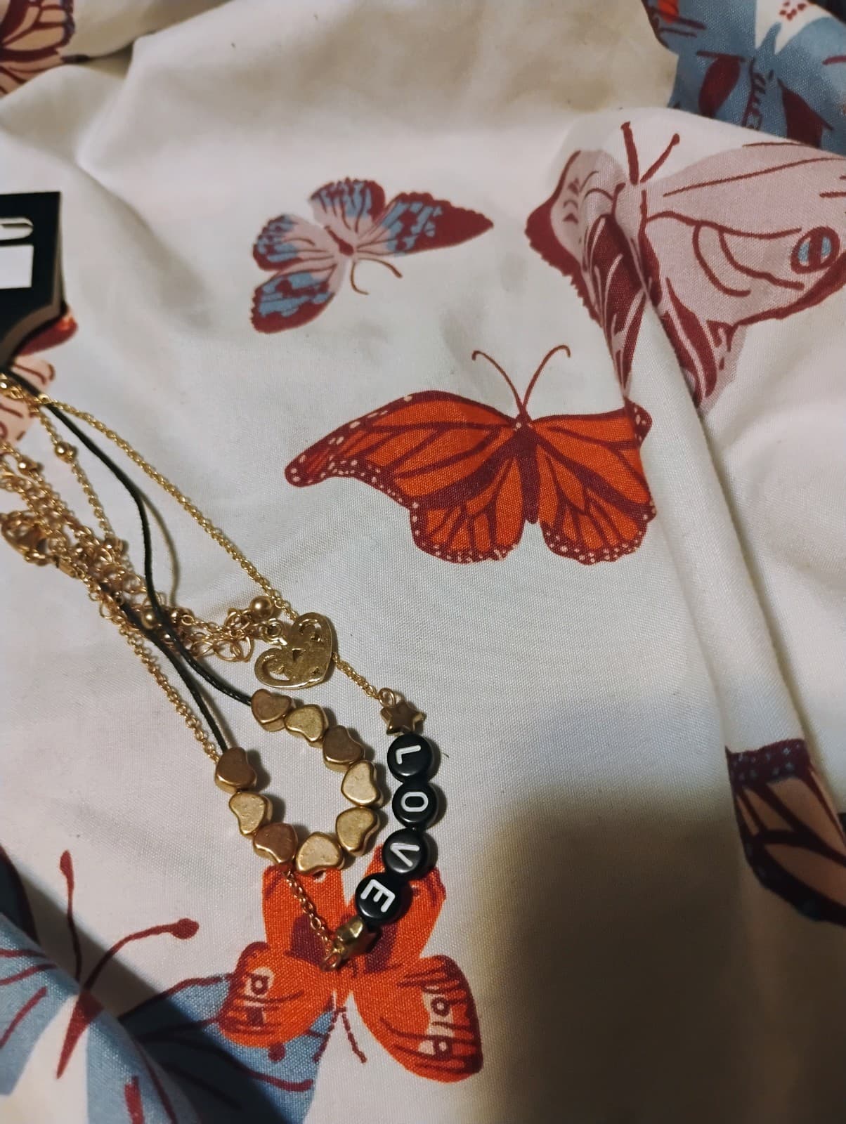 Gold-toned necklaces and anklet - Thumbnail 3