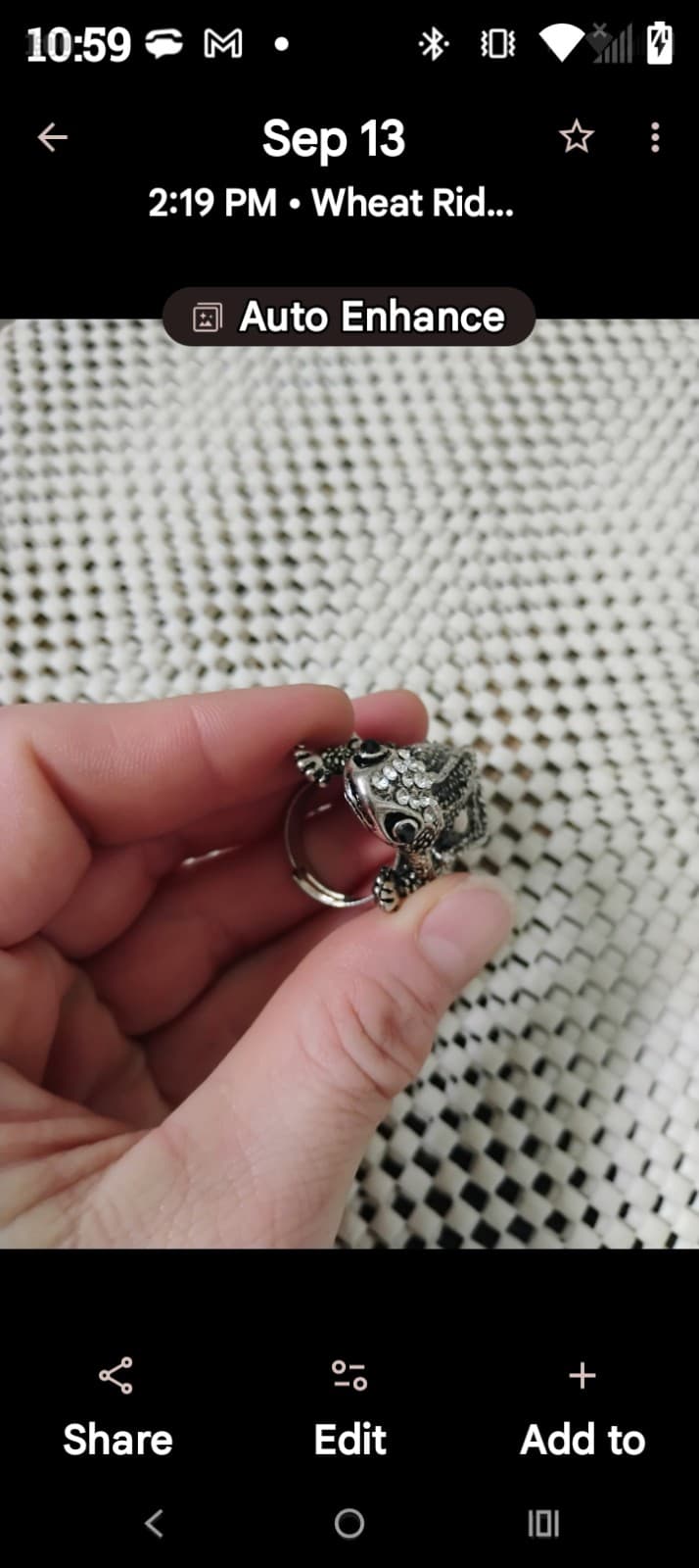 Adjustable Lizard Statement Ring - Thumbnail 4