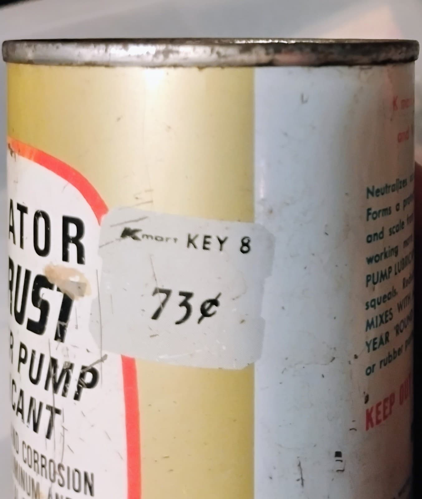Vintage Kmart brand Radiator Antirust Water Pump Lubricant from 1960-1970 - Thumbnail 8
