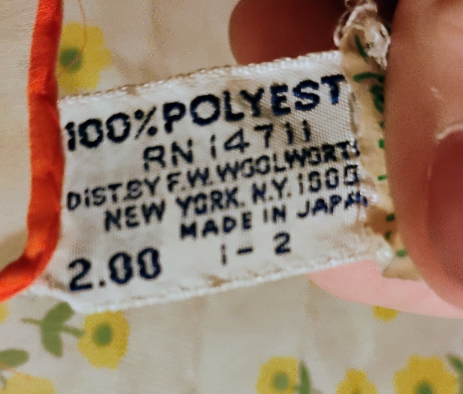 Vintage Sheer Floral Scarf\Wrap - Thumbnail 6