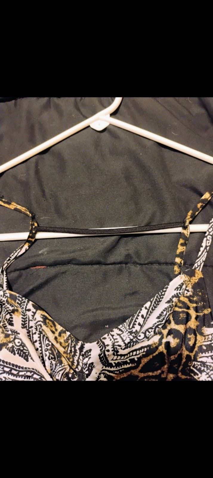 Leopard print spaghetti strap top - Thumbnail 3