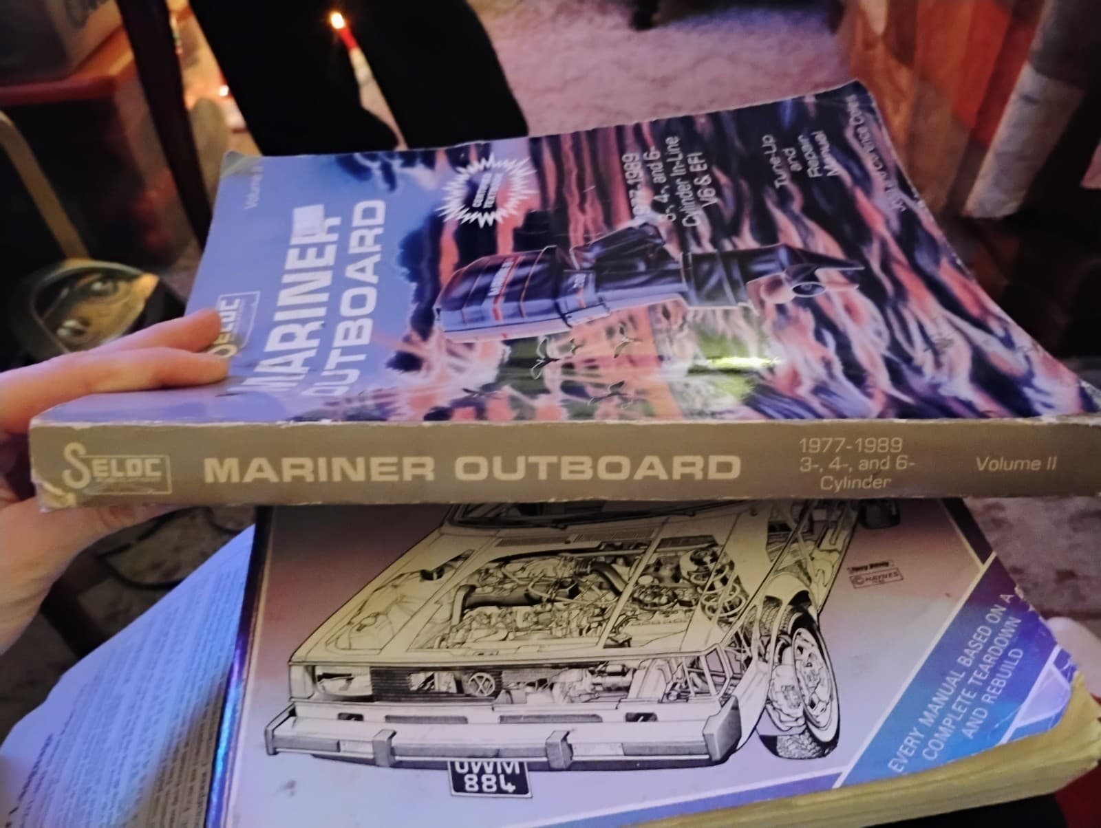 Mariner Outboard Tune-up and Repair Manual Vol. 2. 1977-1989 - Thumbnail 12