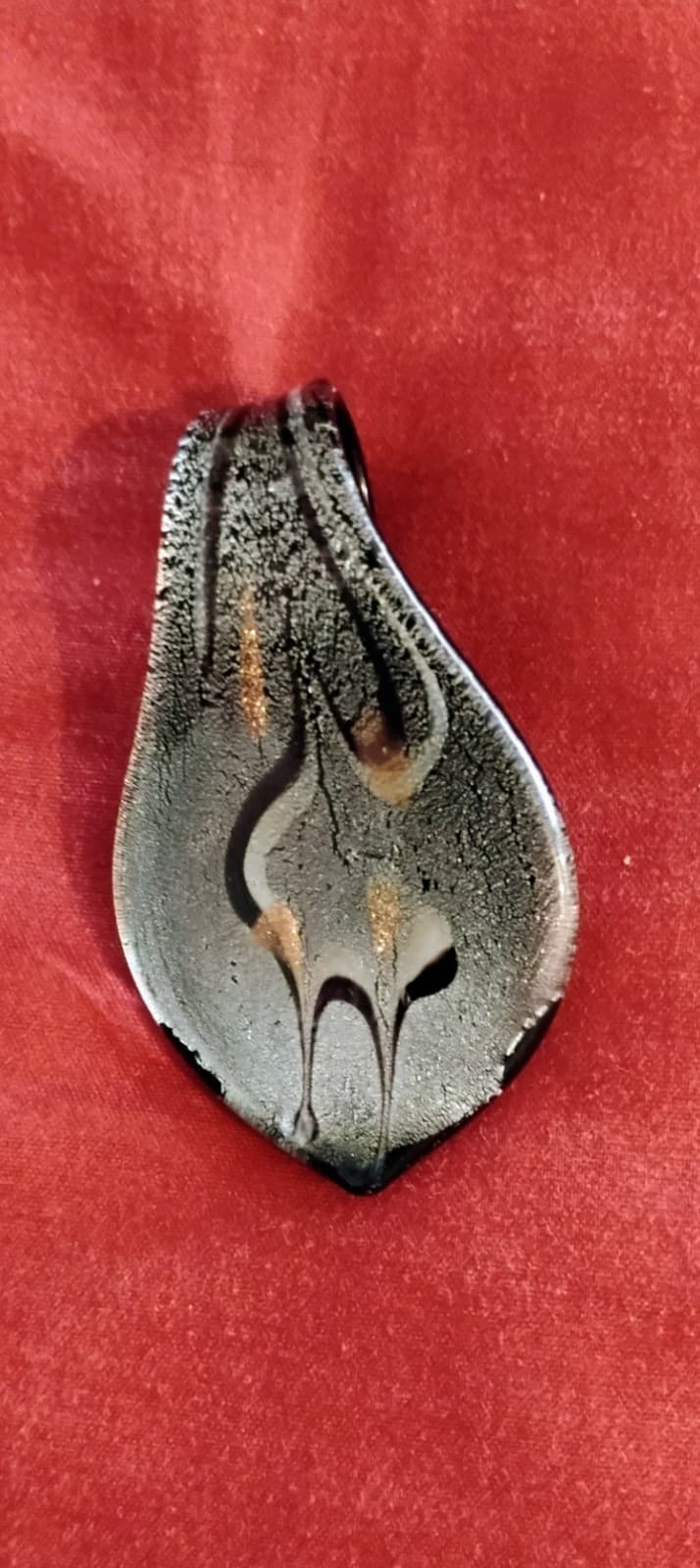 Handcrafted Glass Statement Pendant