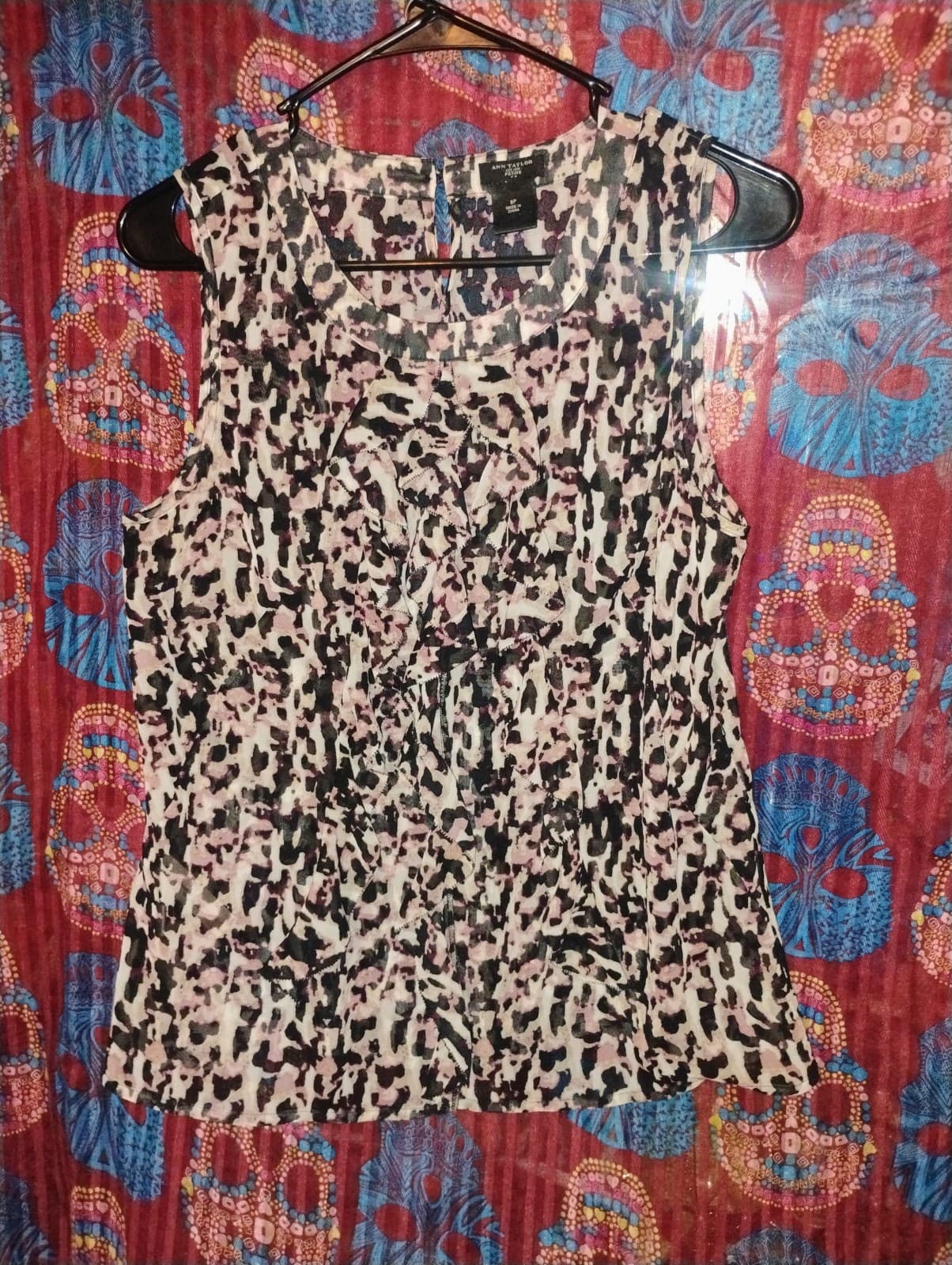 Ann Taylor sleeveless blouse