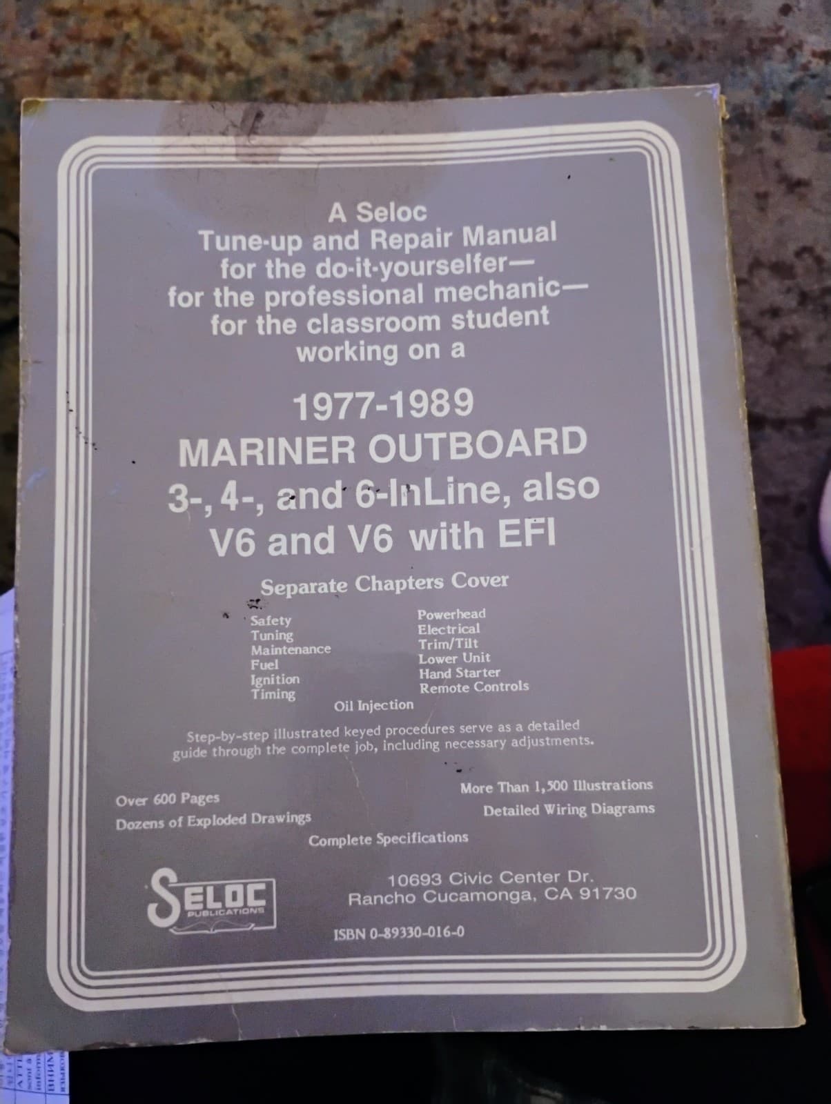 Mariner Outboard Tune-up and Repair Manual Vol. 2. 1977-1989 - Thumbnail 2