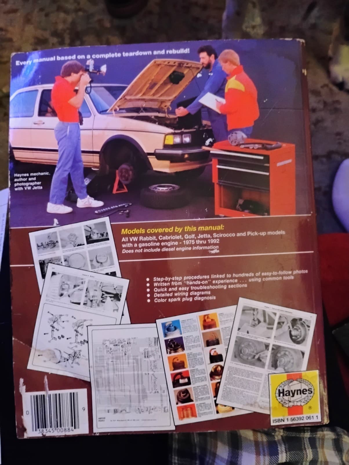 1975-1992 VW Repair Manual - Thumbnail 2